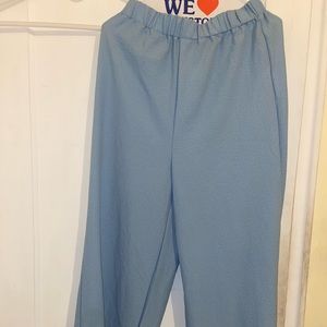 Baby Blue Summer Pants
